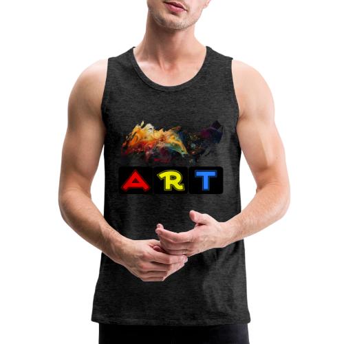Pulse of Art - Men's Premium Tank