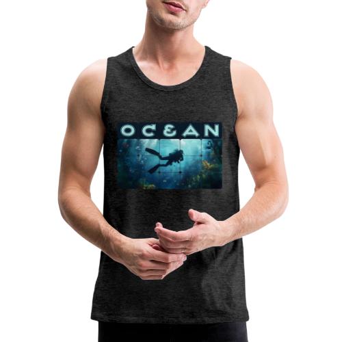 Ocean: Beneath the Blue - Men's Premium Tank
