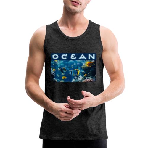 Ocean: Underwater Radiance - Men's Premium Tank