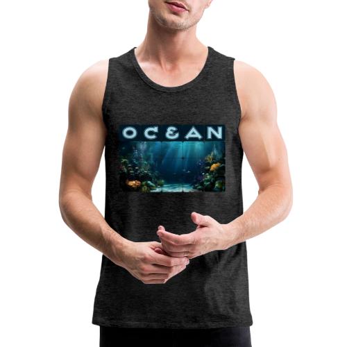 Ocean: Rainbow Reef Life - Men's Premium Tank