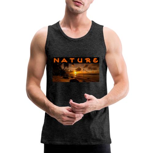 Nature: Golden Hour Escape - Men's Premium Tank