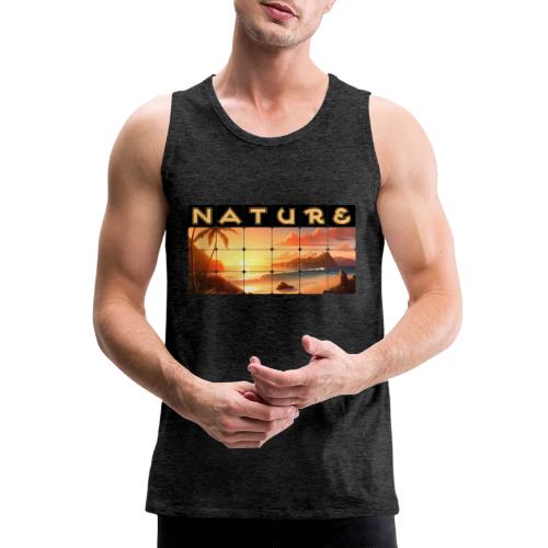 Nature: Tropical Twilight - Men's Premium Tank