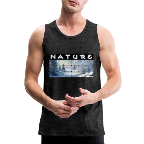 Nature: Frozen Horizon - Men's Premium Tank