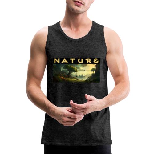 Whispers of Green Peaks - Men's Premium Tank