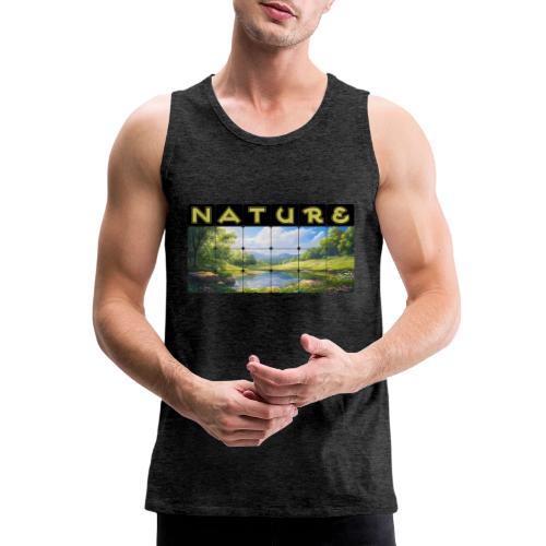 Nature: Springtime Serenity - Men's Premium Tank