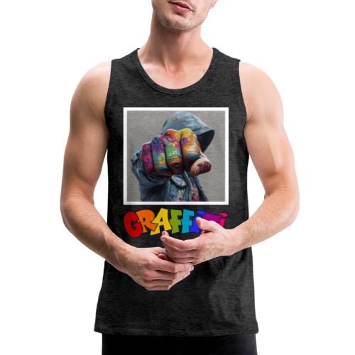 Graffiti: Urban Expression - Men's Premium Tank