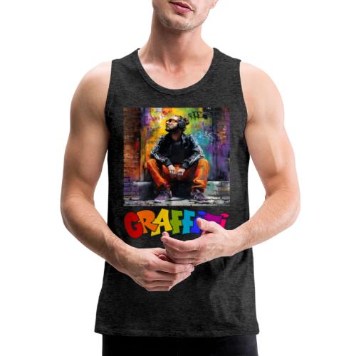Graffiti: Urban Art - Men's Premium Tank