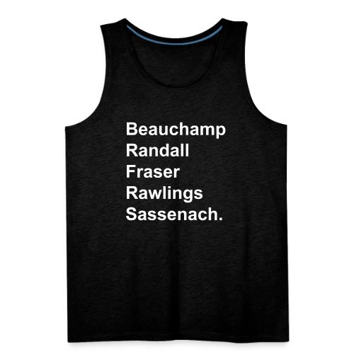 Claire's Names - Men's Premium Tank