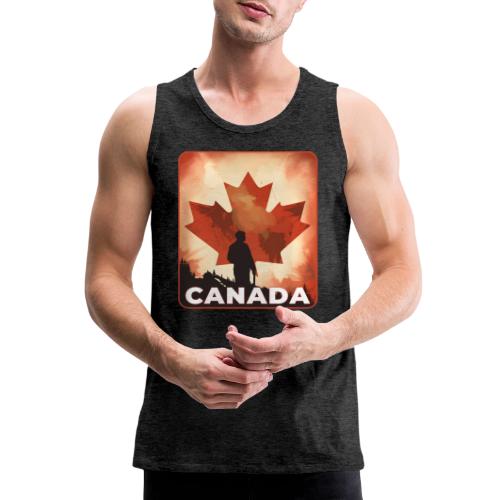 Canada Stands Tall - Men's Premium Tank