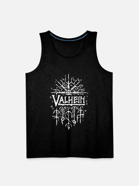 Valheim - Men's Premium Tank - charcoal grey