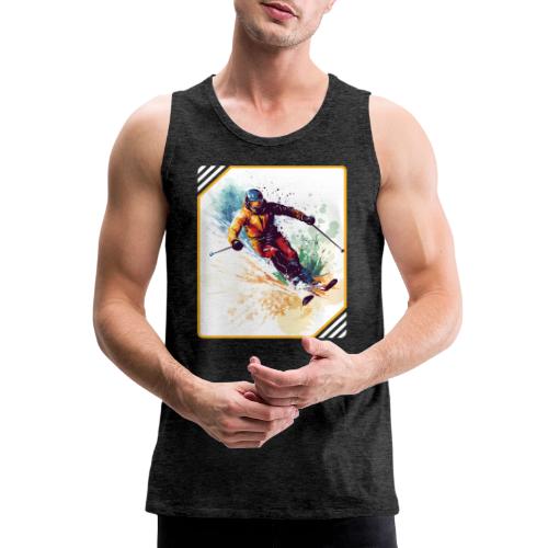 Winter Skiing Escape - Men's Premium Tank