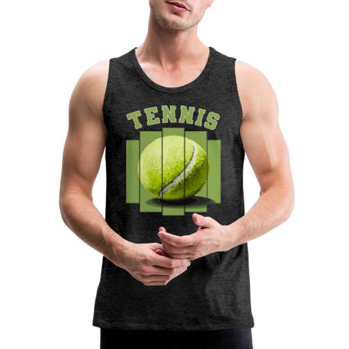 Tennis Minimal - Men's Premium Tank