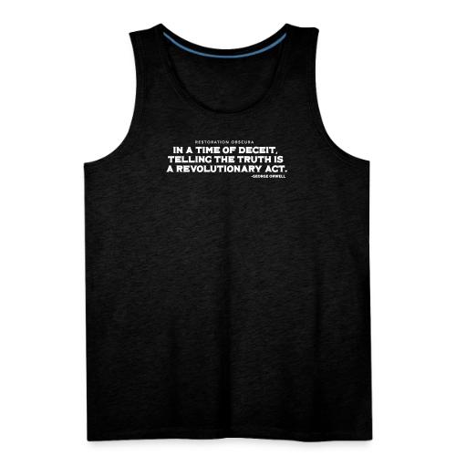 RO Orwell Truth - Men's Premium Tank