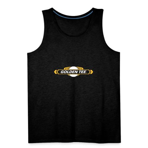 Golden Tee logo outline - Men's Premium Tank