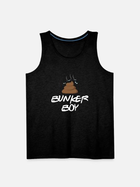 Bunker Boy - Men's Premium Tank - charcoal grey