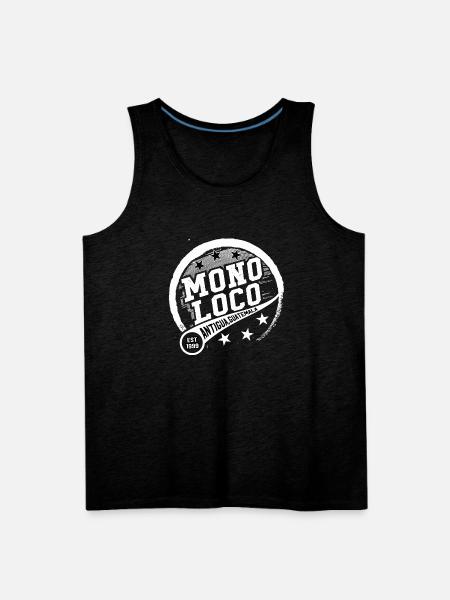 Mono Loco Guatemala - Men's Premium Tank - charcoal grey