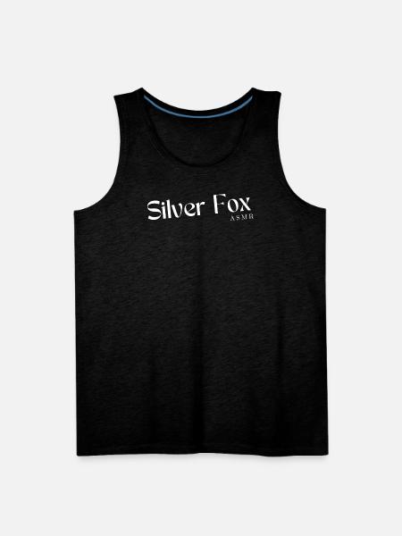 Silver Fox ASMR - Men's Premium Tank - charcoal grey