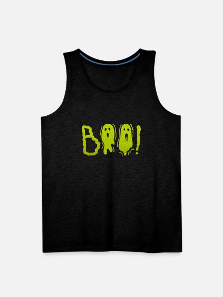 Boo - Men's Premium Tank - charcoal grey
