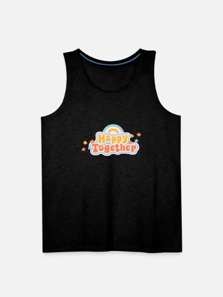 Happy Together - Men's Premium Tank - charcoal grey