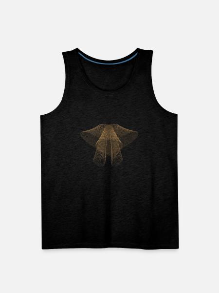 Abstract Dot Design - Men's Premium Tank - charcoal grey