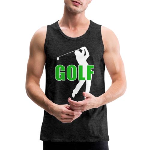 Golf: Classic Golf Motion - Men's Premium Tank