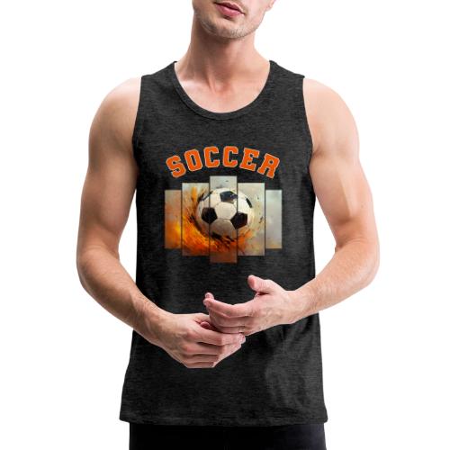 Soccer Iconic Touch - Men's Premium Tank