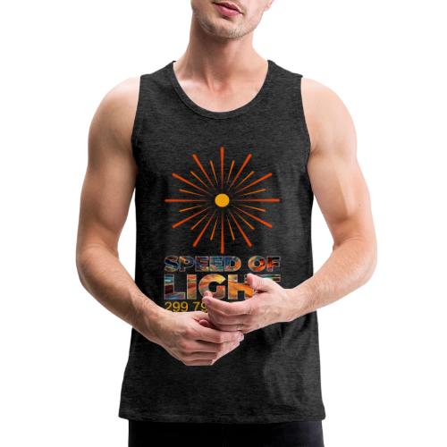 Speed of light - Men's Premium Tank