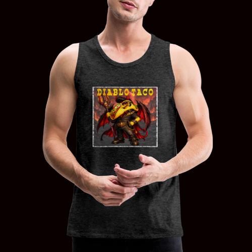 The Diablo Taco Spicy Demon Character - Men's Premium Tank