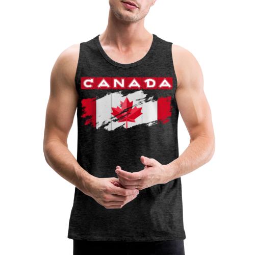 Canada, Inspired by the Canadian flag - Men's Premium Tank
