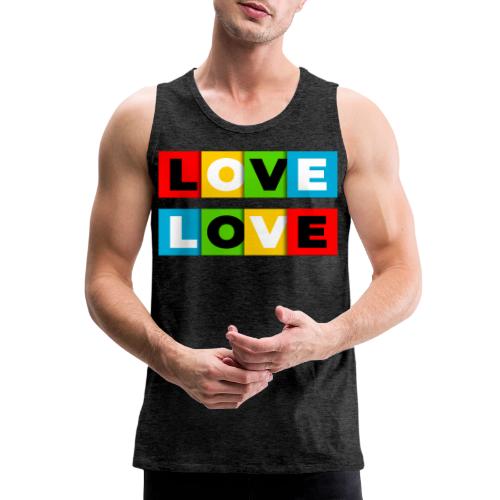 Love in Color - Men's Premium Tank