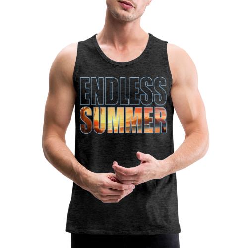 Golden Summer Vibes - Men's Premium Tank