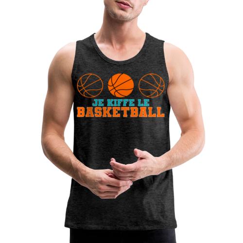 I love basketball - Men's Premium Tank