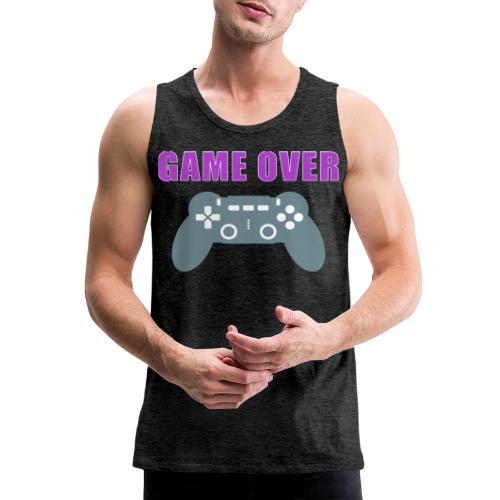Game Over Gamer Controller Design - Men's Premium Tank