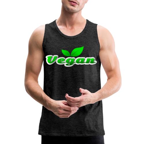 Pure Vegan Leaves - Men's Premium Tank