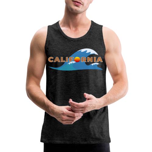 Blue Wave California - Men's Premium Tank