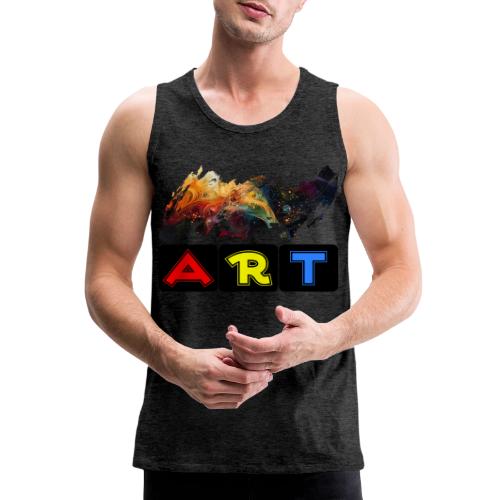 Pulse of Art - Men's Premium Tank