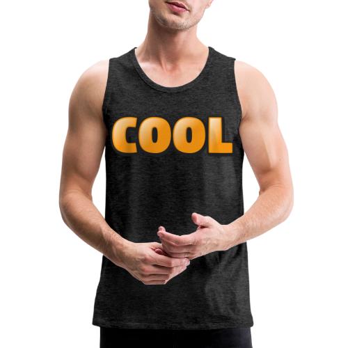 Cool 3D Word Design – Bold Chill Style - Men's Premium Tank