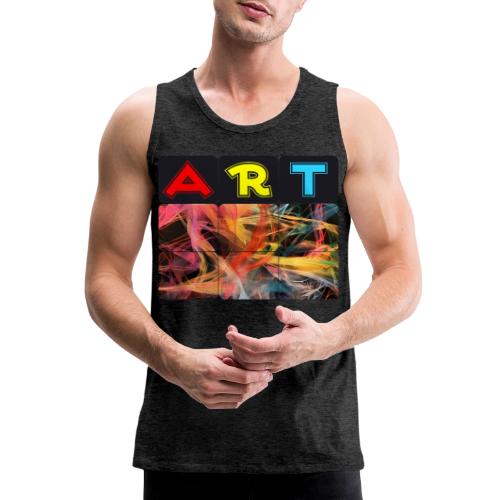 Chaotic Threads of Art - Men's Premium Tank