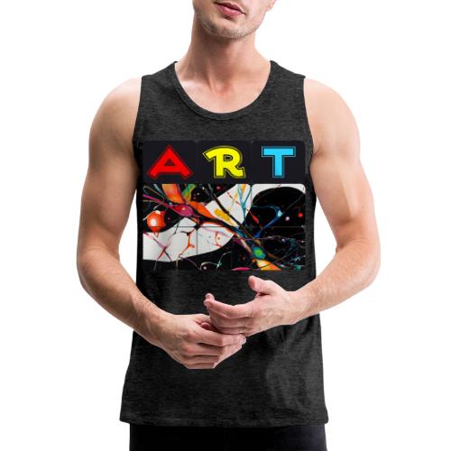 Art in Motion: Color Unleashed - Men's Premium Tank