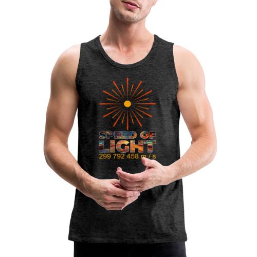 Speed of light - Men's Premium Tank
