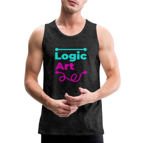 Art vs Logic - Men's Premium Tank