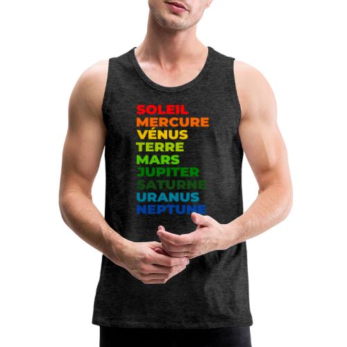 Solar System in Color - Men's Premium Tank