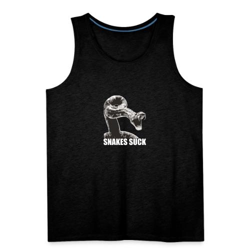 Snakes Suck - Men's Premium Tank