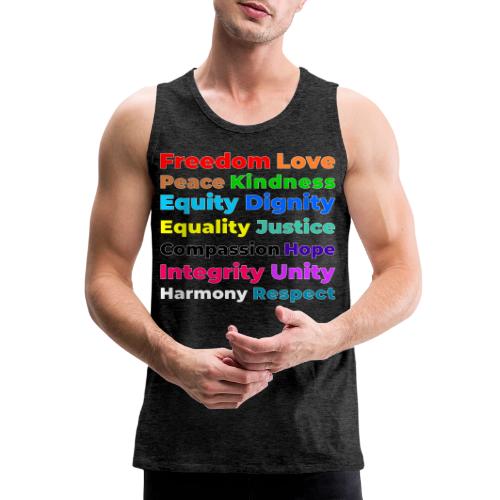 Words of Light - Men's Premium Tank
