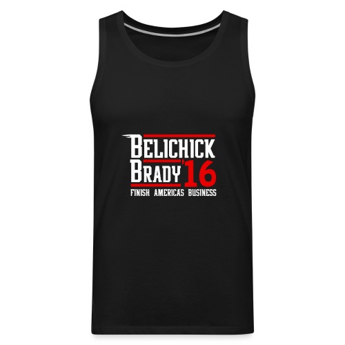Belichick Brady 16 - Men's Premium Tank