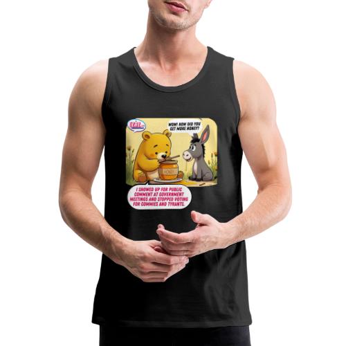 Honey Bear - Fire Tyrants - Men's Premium Tank