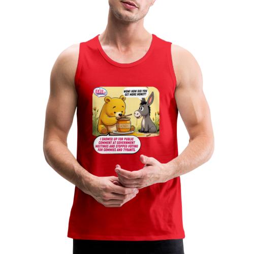 Honey Bear - Fire Tyrants - Men's Premium Tank