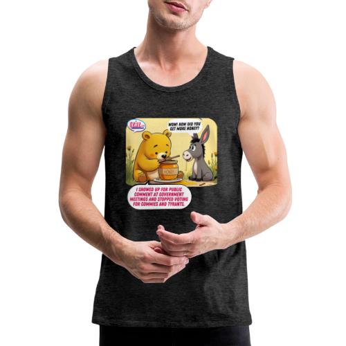 Honey Bear - Fire Tyrants - Men's Premium Tank