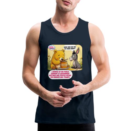 Honey Bear - Fire Tyrants - Men's Premium Tank