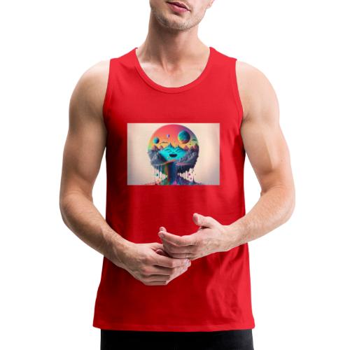 Full Moons Over Happy Mountains and Rainbow River - Men's Premium Tank